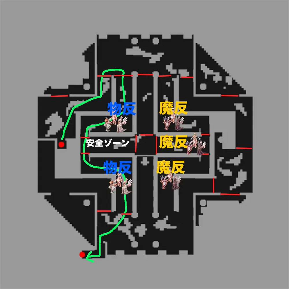 タナトスの記憶4F最短ルート